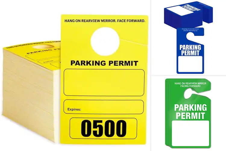 Detailed view of Best 3By5 Parking Hang Tags