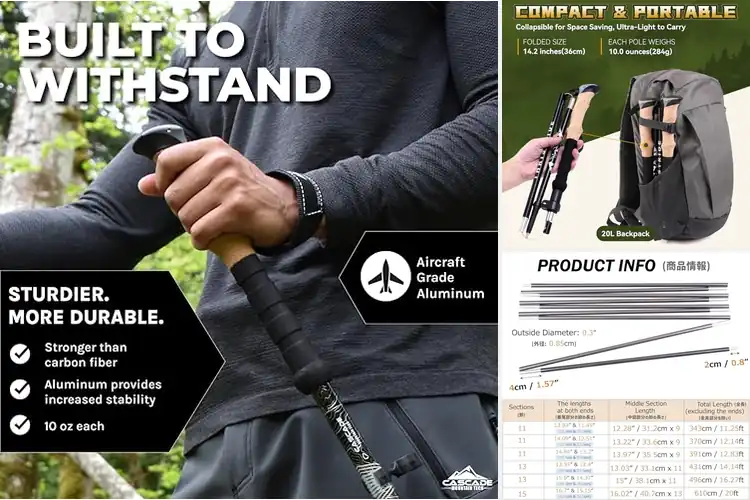 Detailed view of Best Aircraft Grade Aluminum Poles