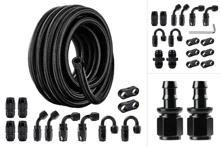 Detailed view of Best AN Fittings