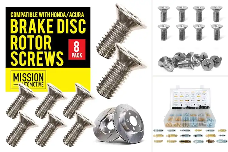 Detailed view of Best Brake Maintenance Screws