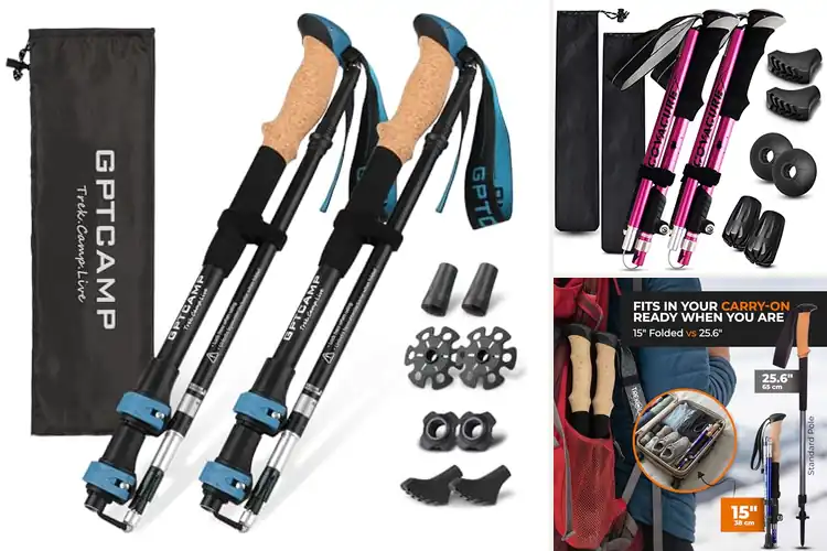 Detailed view of Best Collapsible Walking Sticks