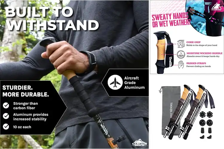 Detailed view of Best Durable Hiking Poles