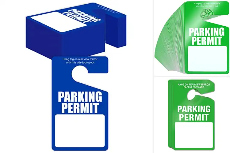 Detailed view of Best Employee Parking Tags: Smart, Stress-Free Parking
