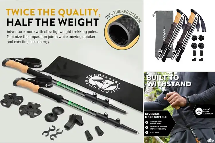 Detailed view of Best Ergonomic Trekking Poles