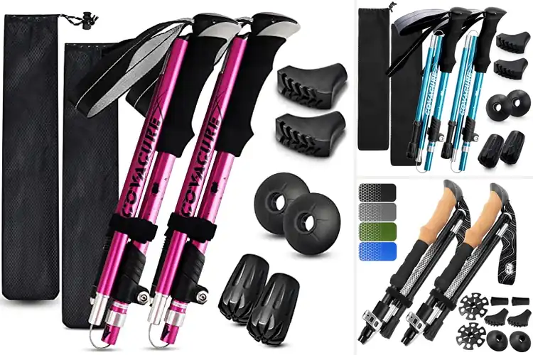 Detailed view of Best Foldable Walking Poles: Elevate Your Hikes