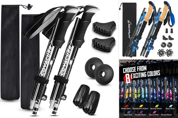 Detailed view of Best Hiking Poles for Men: Top Picks for Stability & Comfort