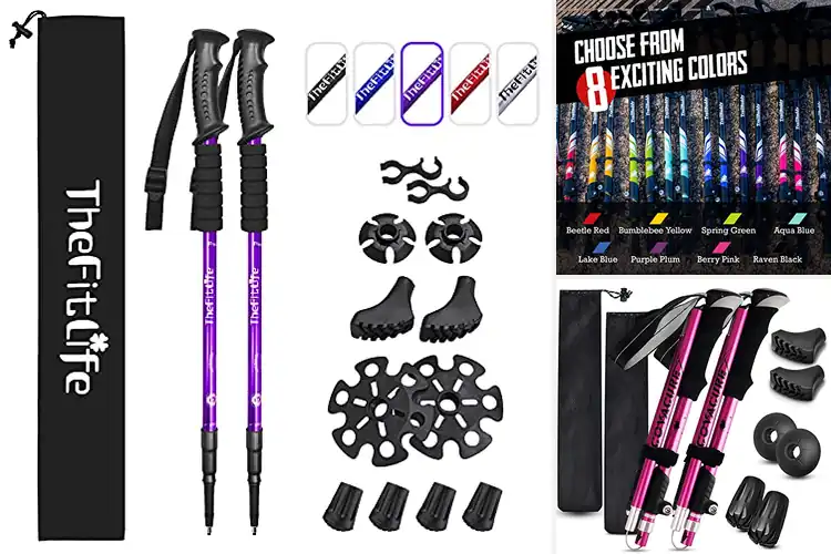 Detailed view of Best Hiking Poles For Women: Hike Lighter, Go Further