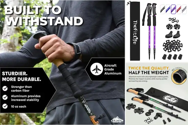 Detailed view of Best Hiking Trekking Poles