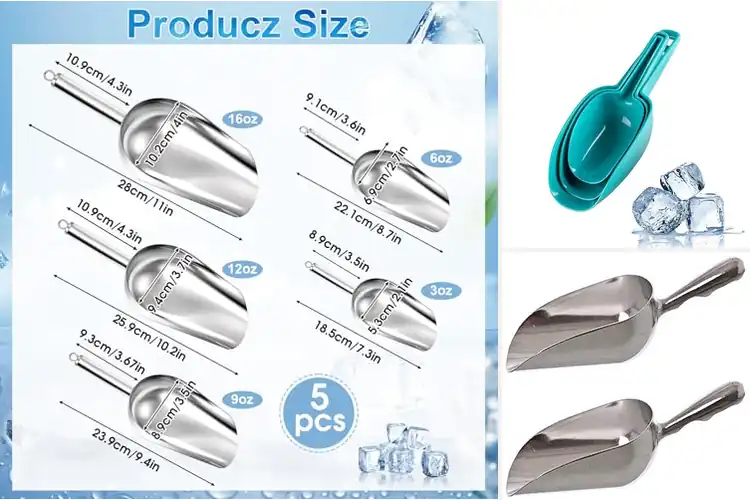 Detailed view of Best Ice Scoop Sets