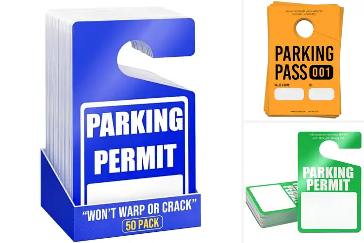 Detailed view of Best Identification Parking Tags For Lot