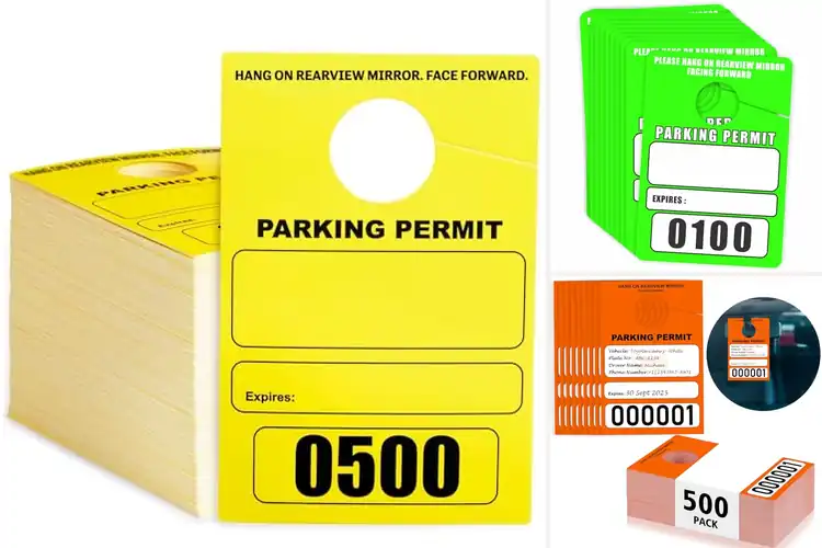 Detailed view of Best Numbered Parking Passes