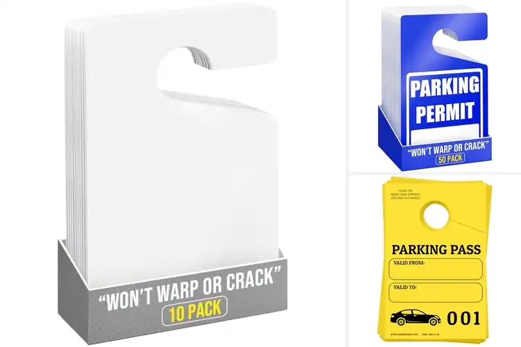 Detailed view of Best Parking Hangtags: Top 10 Picks for Stress-Free Parking