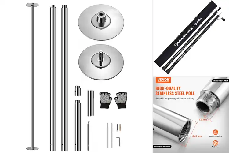 Detailed view of Best Portable Poles