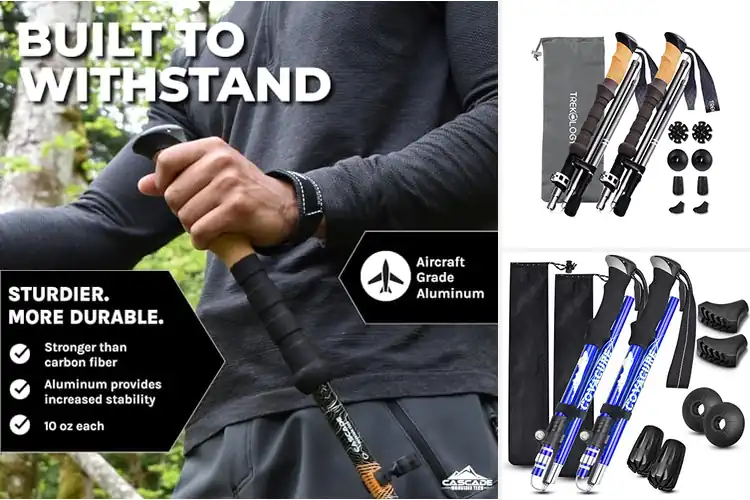 Detailed view of Best Portable Trekking Poles