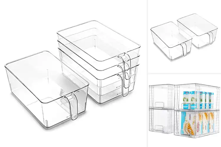 Detailed view of Best Pull Out Handle Storage Bins