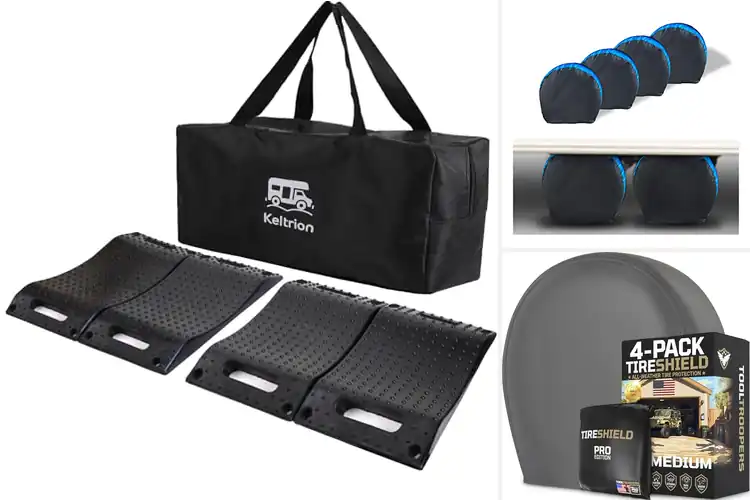 Detailed view of Best RV Tire Protectors: Top Picks for Weatherproof Tires