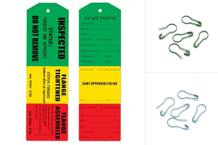 Detailed view of Best Safety Hangtags: Your Workplace Shield