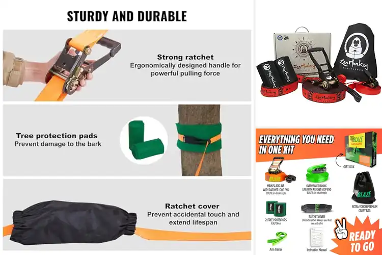Detailed view of Best Slacklines for Balance Training