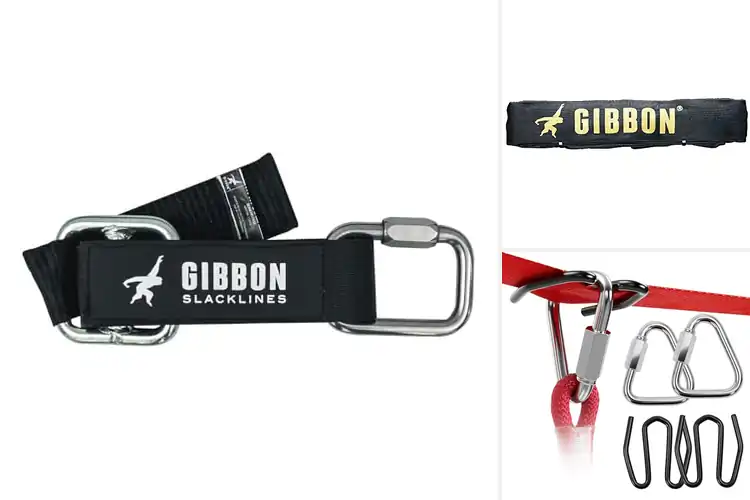 Detailed view of Best Slacklines with Safety Features
