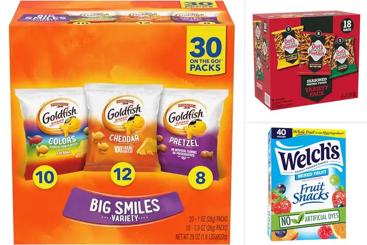 Detailed view of Best Snack Pack