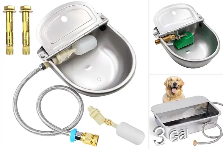 Detailed view of Best Stainless Steel Livestock Water Dispensers