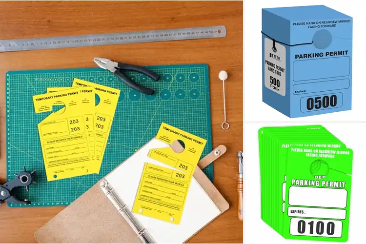 Detailed view of Best Temporary Parking Passes