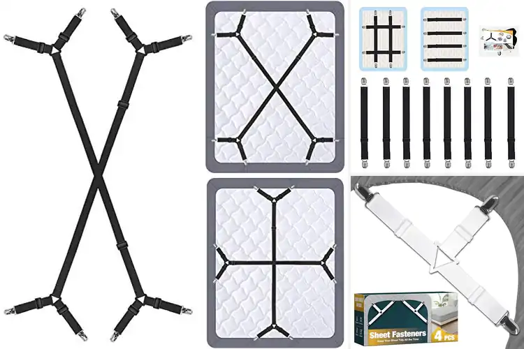 Detailed view of Best Under Bed Sheet Fasteners