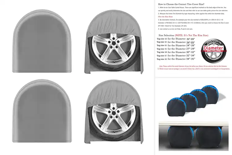 Detailed view of Best Universal Tire Covers