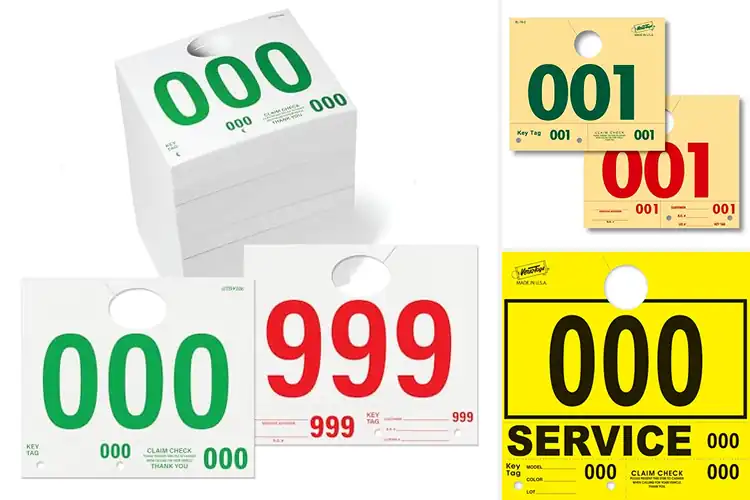 Detailed view of Best Vehicle Hang Tags: 10 Ways to Organize